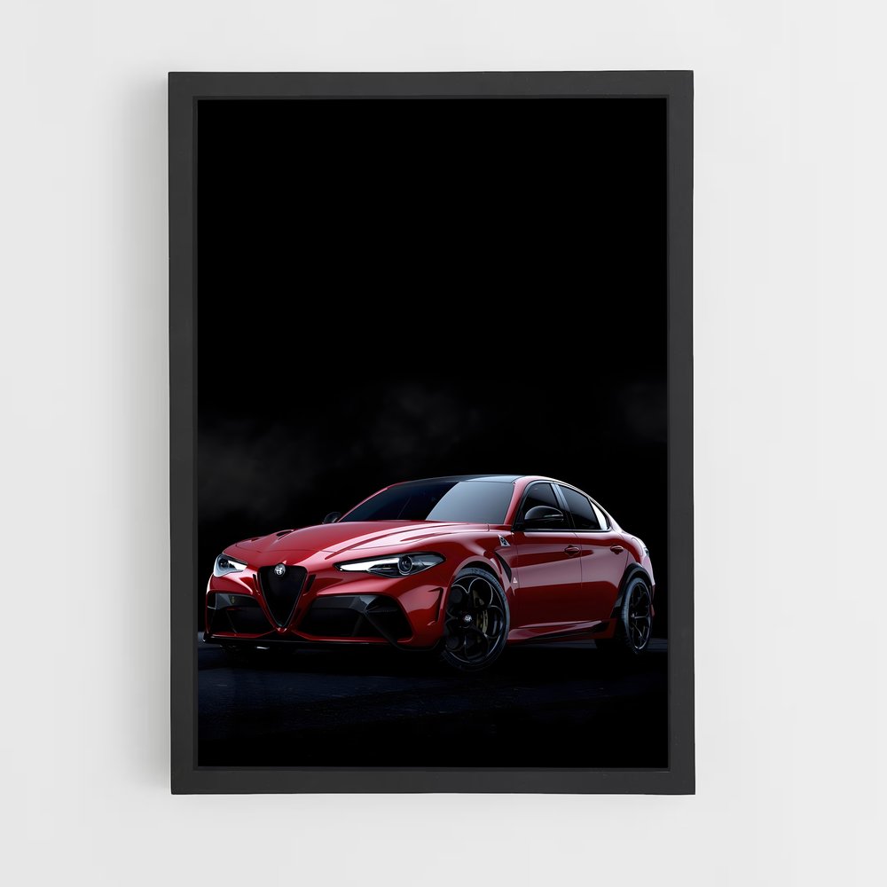 Poster Alfa Vision – affiche Alfa Romeo (vue 2)